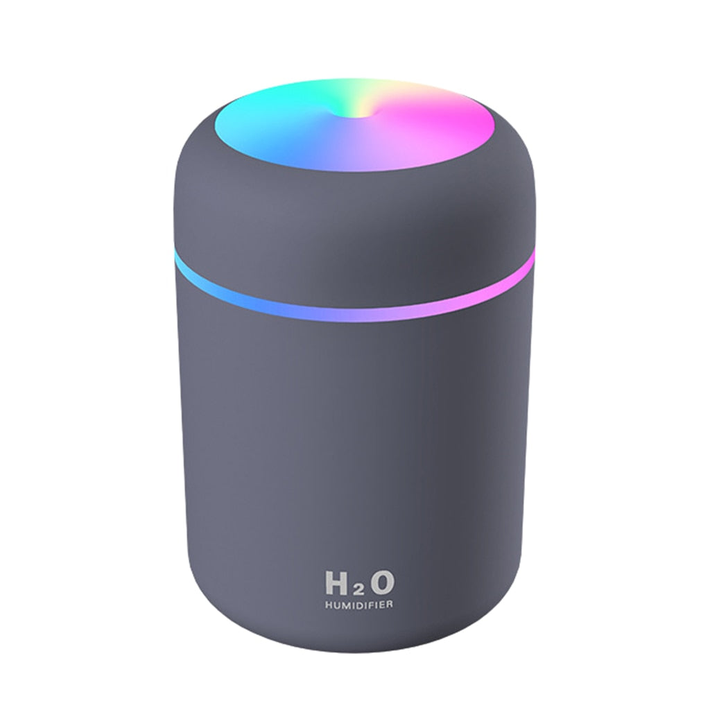 Portable Air Humidifier 300ml Ultrasonic Aroma Essential Oil Diffuser USB Cool Mist Maker Purifier Aromatherapy for Car Home