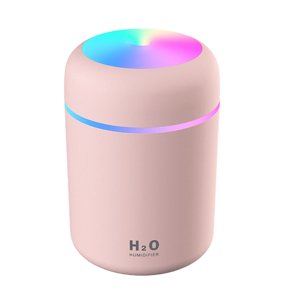 Portable Air Humidifier 300ml Ultrasonic Aroma Essential Oil Diffuser USB Cool Mist Maker Purifier Aromatherapy for Car Home