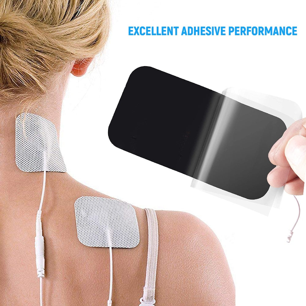 Electrode Pads EMS Compex Muscle Stimulator Acupuncture Patche Physiotherapy Tens Machines Conductive Gel Pulse Massage For Body