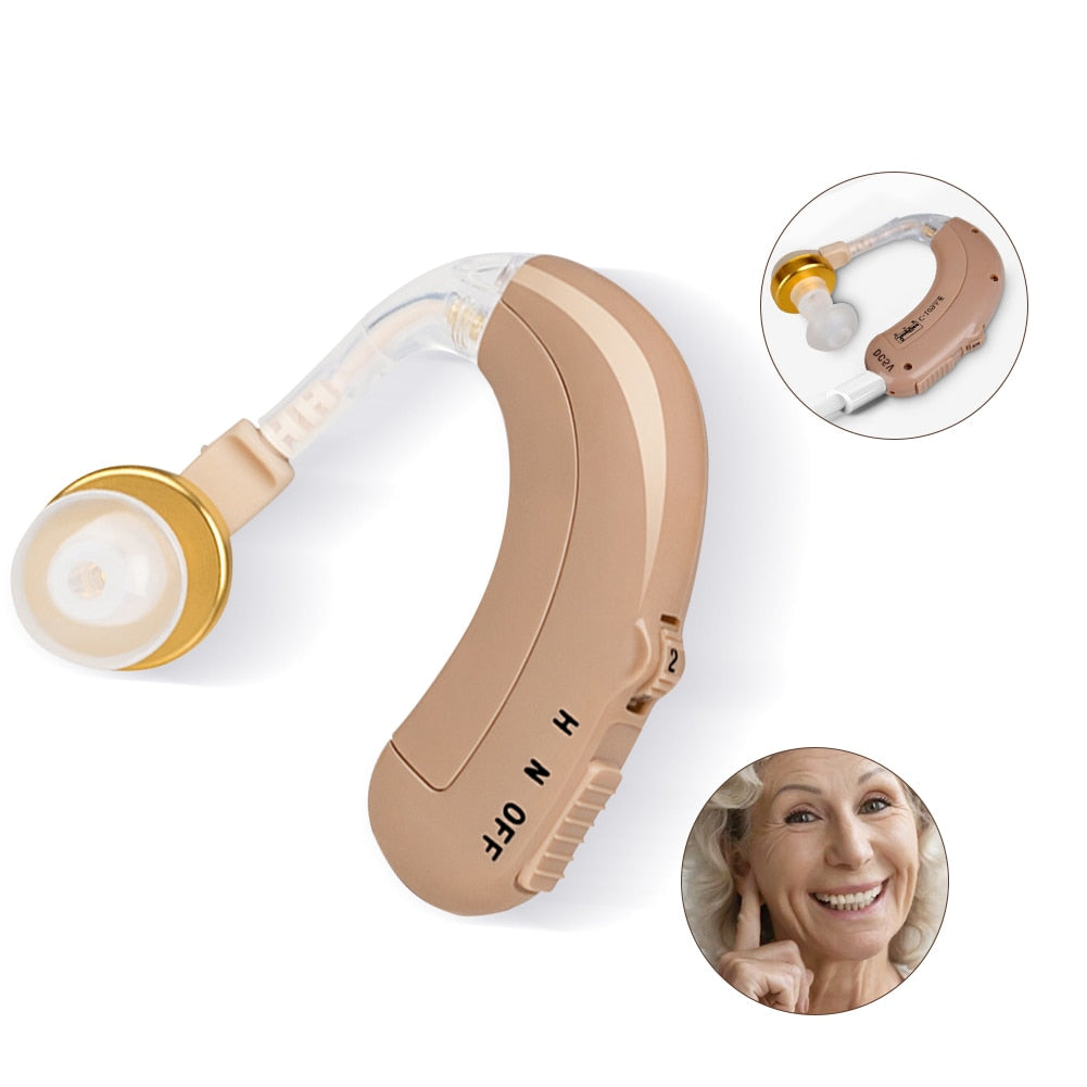 Hearing Aid Rechargeable Device Digital Ear Aids Foundation For The Elderly Deafness Audifonos Sound Amplifier Headphone Support