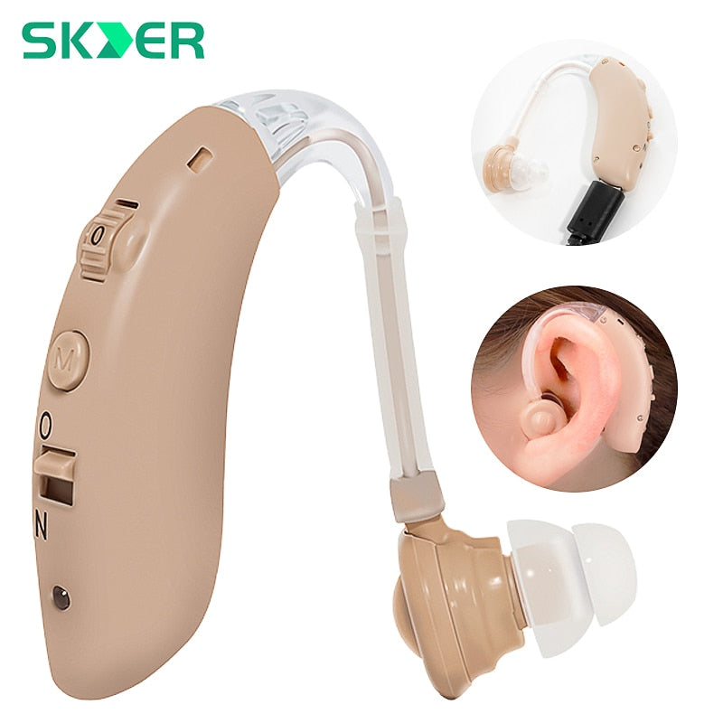 Hearing Aid Rechargeable Device Digital Ear Aids Foundation For The Elderly Deafness Audifonos Sound Amplifier Headphone Support