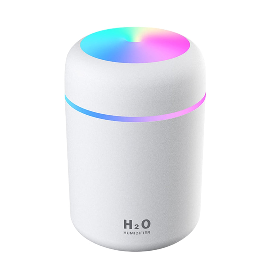 Portable Air Humidifier 300ml Ultrasonic Aroma Essential Oil Diffuser USB Cool Mist Maker Purifier Aromatherapy for Car Home