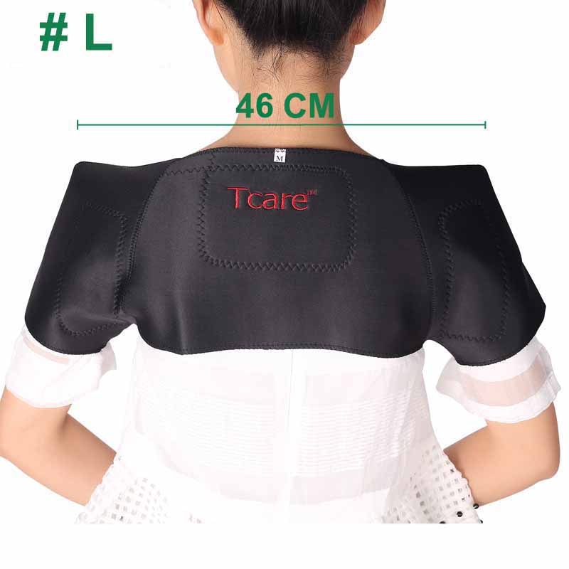 Tcare Tourmaline Self-heating Unisex Heat Therapy Pad Shoulder Protector Support BodyMuscle Pain Relief Health Care Heating Belt