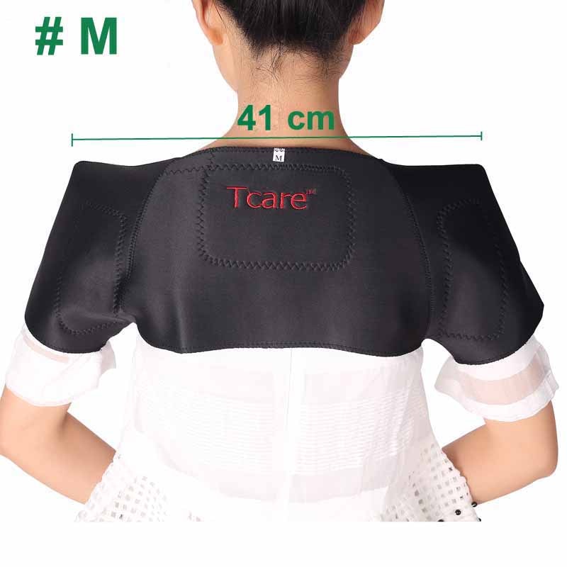 Tcare Tourmaline Self-heating Unisex Heat Therapy Pad Shoulder Protector Support BodyMuscle Pain Relief Health Care Heating Belt