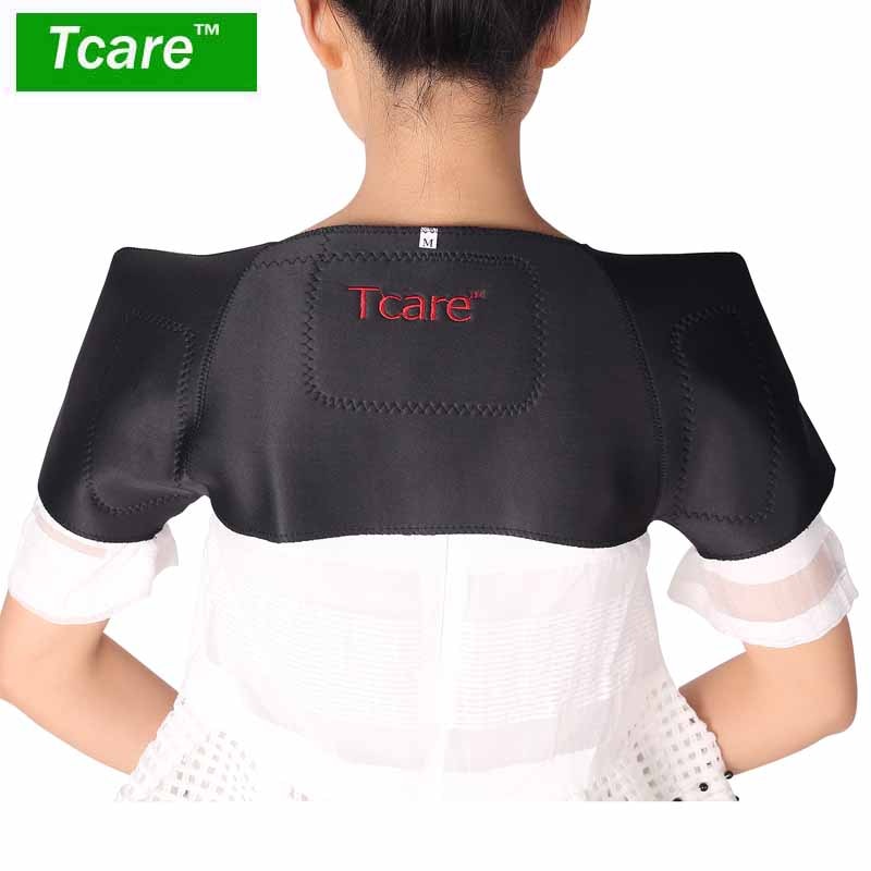 Tcare Tourmaline Self-heating Unisex Heat Therapy Pad Shoulder Protector Support BodyMuscle Pain Relief Health Care Heating Belt